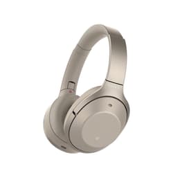 Sony WH-1000Xm2 Kopfhörer Noise cancelling verdrahtet + kabellos mit Mikrofon - Gold