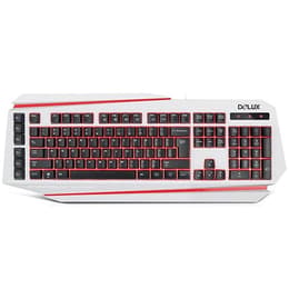 Zelesouris Tastatur QWERTY Englisch (US) mit Hintergrundbeleuchtung KM-95