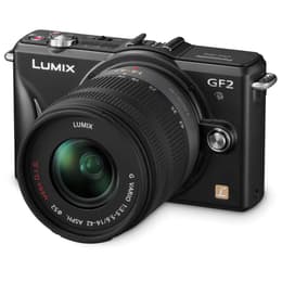 Lumix DMC-GF2 - Schwarz + Panasonic Lumix G Vario 14-42mm f/3.5-5.6 MEGA O.I.S f/3.5-5.6