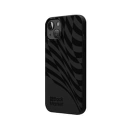 Back Market Hülle iPhone 15 und schutzfolie - Recycelter Kunststoff - Schwarz