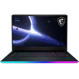MSI GE76 Raider Deluxe Edition 12UHS 17" Core i9 2.5 GHz - SSD 1 TB - 64GB - NVIDIA GeForce RTX 3080 Ti AZERTY - Französisch