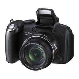 Kompakt Bridge Kamera PowerShot SX1 IS - Schwarz + Canon 20X IS 5-100mm f/2.8-5.7 USM f/2.8-5.7