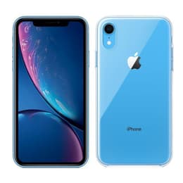 Bundle iPhone XR + Apple-Hülle (Transparent) - 256GB - Blau - Ohne Vertrag