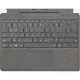 Microsoft Tastatur QWERTY Wireless mit Hintergrundbeleuchtung Surface Pro Keyboard