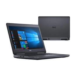 Dell Precision 7520 15" Core i7 2.7 GHz - SSD 256 GB - 8GB AZERTY - Französisch