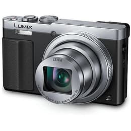Kompakt Kamera Lumix DMC-TZ70 - Schwarz/Silber + Panasonic Leica DC Vario-Elmar 24–720mm f/3.3–6.4 ASPH f/3.3-6.4