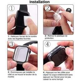 Hülle Apple Watch Series 3 - 42 mm - Kunststoff - Transparent