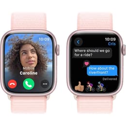 Apple Watch Series 9 (2023) GPS 41 mm - Aluminium Rosé - Sport loop Rosé