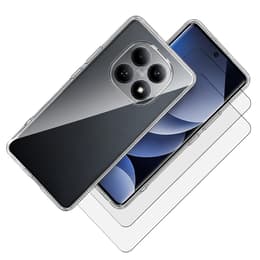Hülle Redmi Note 15 und 2 schutzfolien - TPU - Transparent