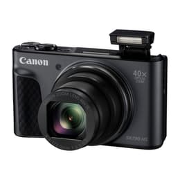 Kompakt Kamera PowerShot SX730 HS - Schwarz + Canon Canon Zoom Lens 40x IS 24-960 mm f/3.3-6.9 f/3.3-6.9