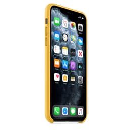 Apple-Leder Case iPhone 11 Pro - Leder Gelb