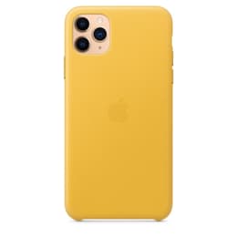 Apple-Leder Case iPhone 11 Pro - Leder Gelb