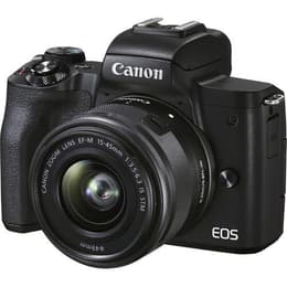 Spiegelreflexkamera - Canon M50 Mark II Schwarz + Objektivö Canon Zoom Lens EF-M 15-45mm f/3.5-6.3 IS STM