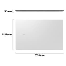 Samsung Galaxy Book 15" Core Ultra 7 4.8 GHz - SSD 512 GB - 16GB AZERTY - Französisch