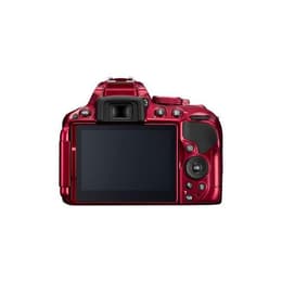 Spiegelreflex D5300 - Rot + Nikon Nikon AF-S DX Nikkor 18-55 mm f/3.5-5.6G DX VR f/3.5-5.6