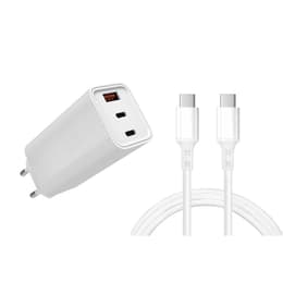 Kabel und Wandgesteck (USB-C + USB-C) 65W - WTK