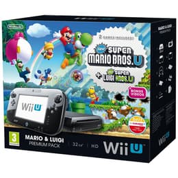 Wii U Premium 32GB - Schwarz + Mario Kart 8