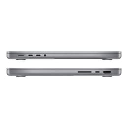 MacBook Pro 14" (2023) - Apple M2 Pro mit 10‑Core CPU und 16-core GPU - 32GB RAM - SSD 512GB - Standard-Display - AZERTY - Französisch