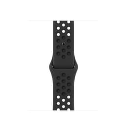 Apple Watch Series 7 (2021) GPS + Cellular 41 mm - Aluminium Mitternacht - Nike Sportarmband Schwarz