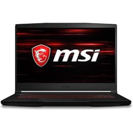 MSI GF63 Thin 11SC 15" Core i7 2.3 GHz - SSD 512 GB - 16GB - NVIDIA GeForce GTX 1650 AZERTY - Französisch