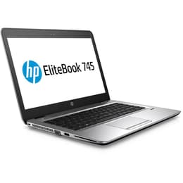 HP EliteBook 745 G4 14" A10 2.4 GHz - SSD 256 GB - 16GB AZERTY - Französisch