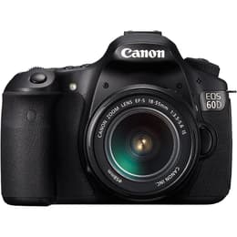 Spiegelreflexkamera EOS 60D - Schwarz + Canon Zoom Lens EF-S IS f/3.5-5.6