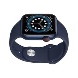 Apple Watch Series 6 (2020) GPS + Cellular 40 mm - Aluminium Blau - Sportarmband Blau