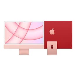 iMac 24" (2021) Apple M1 mit 8‑Core CPU 8-core GPU - 256 GB SSD - 8 GB AZERTY - Französisch Standardglas