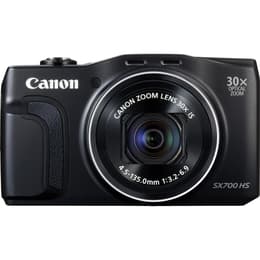 Kompakt Kamera PowerShot SX700 HS - Schwarz + Canon Zoom Lens 30X IS 25–750mm f/3.2–6.9 f/3.2–6.9