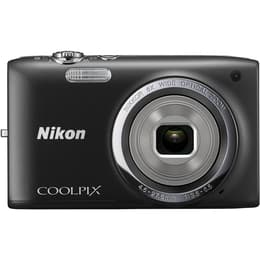 Kompakt Kamera Coolpix S2700 - Schwarz + Nikon Nikkor 6x Wide Optical Zoom f/3.5-6.5