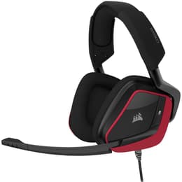 Corsair VOID ELITE SURROUND Kopfhörer Noise cancelling gaming mit kabel mit Mikrofon - Rot