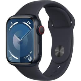 Apple Watch () 2023 GPS 41 mm - Aluminium Mitternachtsschwarz - Sportarmband Schwarz