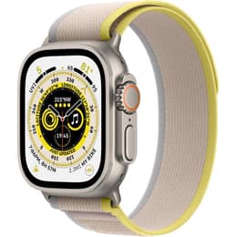 Apple Watch Ultra 2 (2023) GPS + Cellular 49 mm - Titan Titan Natur - Trail loop Gelb