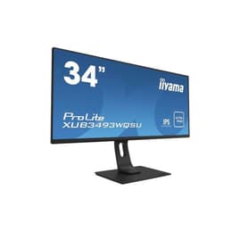 Bildschirm 34" LCD UW-QHD Iiyama ProLite XUB3493WQSU-B1