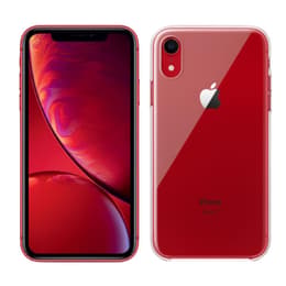 Bundle iPhone XR + Apple-Hülle (Transparent) - 64GB - (Product)Red - Ohne Vertrag