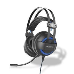 Under Control Pro Control E-Sport Kopfhörer Noise cancelling gaming verdrahtet mit Mikrofon - Schwarz/Blau