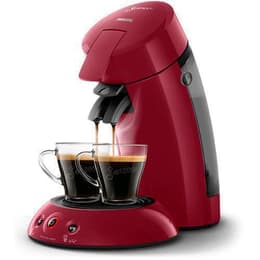 Espresso-Kapselmaschinen Senseo kompatibel Philips HD6554/91 L - Rot