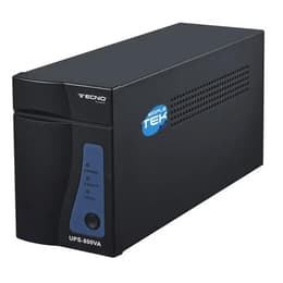 Tecno UPS TC-800VA 320W, 2 Schuko/EU/ITA Exits Kabel