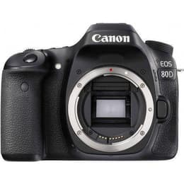 Reflex - Canon EOS 80D Ohne Ziel -  schwarz