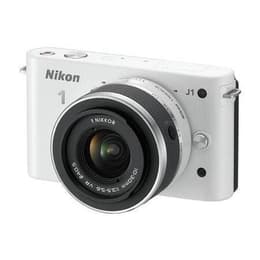 Nikon 1 J1 - Weiß + Nikkor 1 10-30 mm f/3.5-5.6 + 30-110 mm f/3.8-5.6 Objektiv