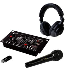 Ibiza Sound Kit Table de Mixage DJ21 USB Bluetooth + Casque SONO DJ + Micro Zubehör