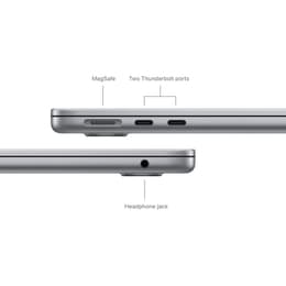 MacBook Air 13" (2024) - Apple M3 mit 8‑Core CPU und 10-core GPU - 16GB RAM - SSD 512GB - QWERTZ - Deutsch