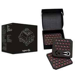 Logitech Tastatur QWERTY QWERTY - Englisch (US) GX Red Linear