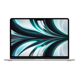 MacBook Air 13.3" (2022) - Apple M2 mit 8‑Core CPU und 8-core GPU - 8GB RAM - SSD 256GB - AZERTY - Französisch