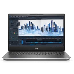 Dell Precision 7760 17" Core i7 2.5 GHz - SSD 512 GB - 16GB QWERTY - Portugiesisch
