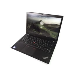 Lenovo ThinkPad T480S 14" Core i5 2.6 GHz - SSD 256 GB - 12GB AZERTY - Französisch