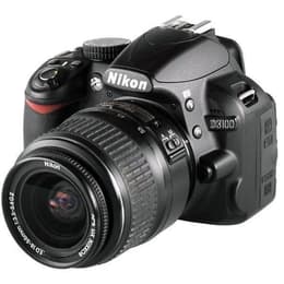 Spiegelreflexkamera D3100 - Schwarz + Nikon AF-S DX Nikkor 18-55mm f/3.5-5.6G ED II + AF-S Nikkor 55-200mm f/4-5.6G ED f/3.5-5.6 + f/4-5.6