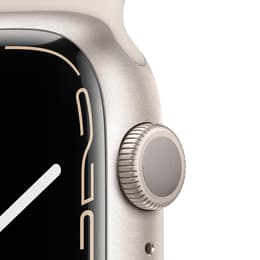 Apple Watch Series 7 (2021) GPS 41 mm - Aluminium Polarstern - Sportarmband Polarstern