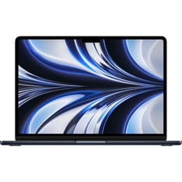 MacBook Air 13.6" (2022) - Apple M2 mit 8‑Core CPU und 8-core GPU - 8GB RAM - SSD 256GB - AZERTY - Französisch