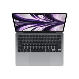 MacBook Air 13" (2022) - Apple M2 mit 8‑Core CPU und 10-core GPU - 24GB RAM - SSD 1000GB - Standard-Display - AZERTY - Französisch